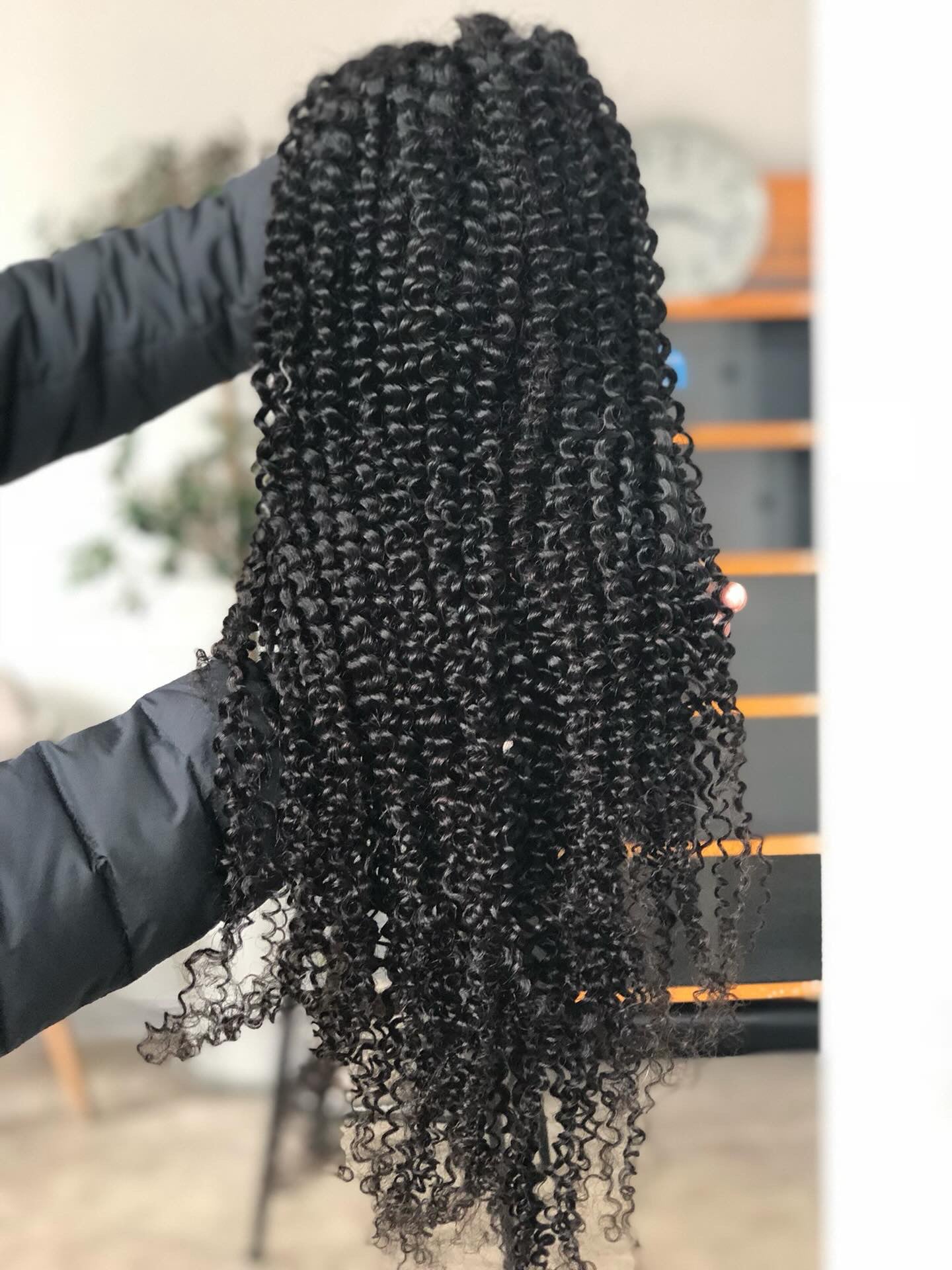 Deep Wave Human Hair Frontal Wig
